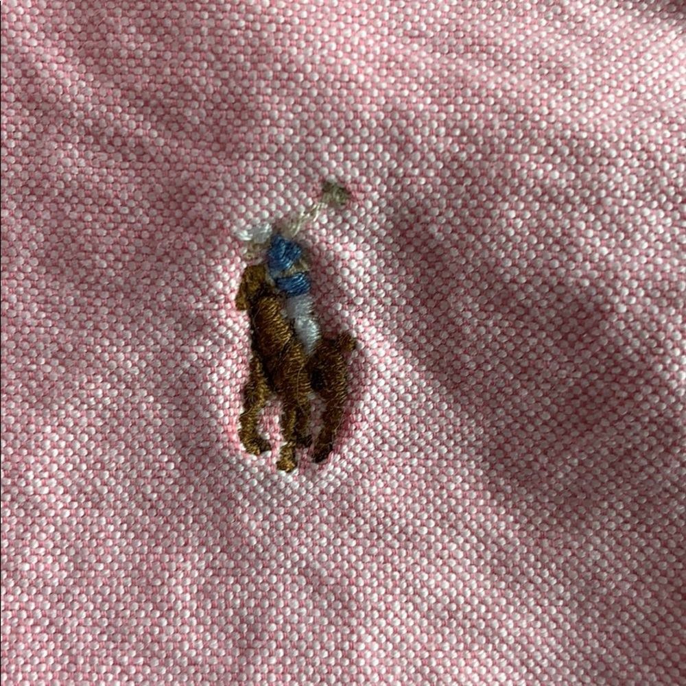 Girls size 4 pink Ralph Lauren shirt - Picture 4 of 5